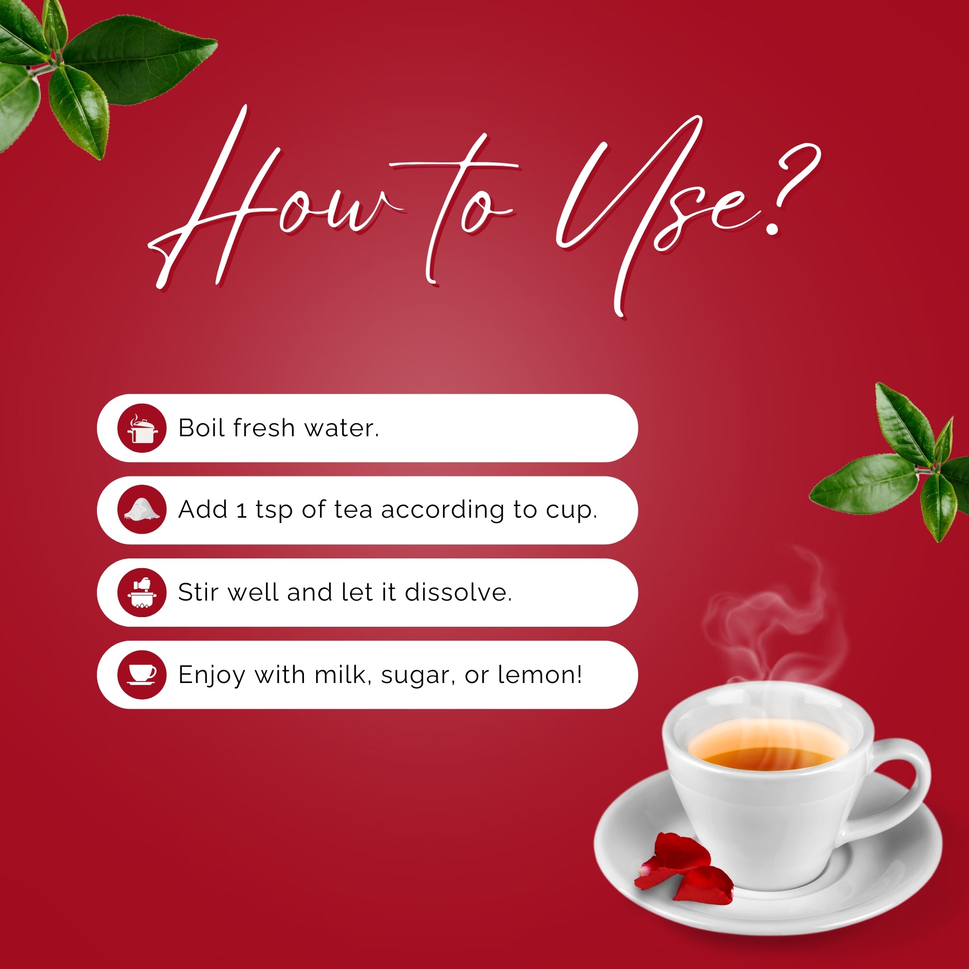 Teanatic Rose Tea